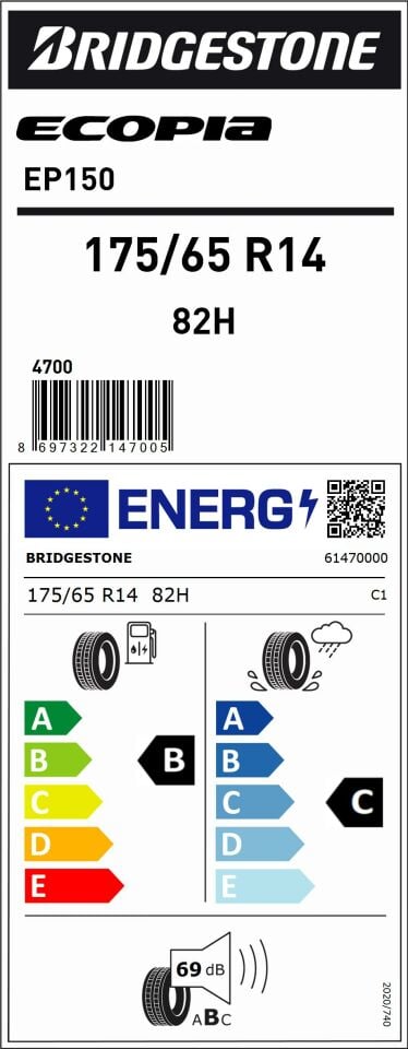 175/65R14 82H EP150