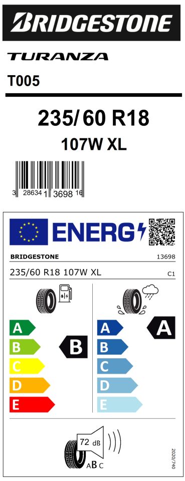 235/60R18 107W XL T005